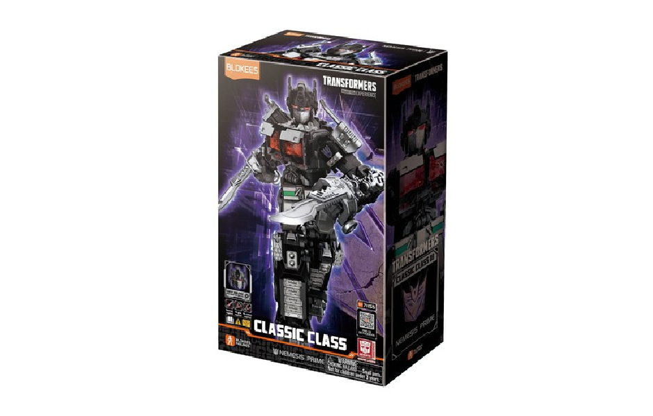 Blokees Model Kits - Transformers (Model Kit) 71155 - Classic Class(CC) 08 -Nemesis Prime (Luminous Eyes)